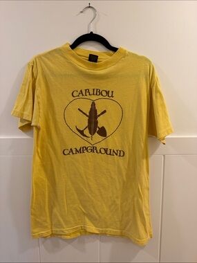 Vintage Yellow Camper Tee